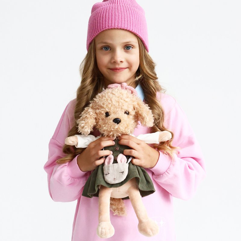 Plush toy, Lucky Doggy, Lucky Fendi: Paris Travel 38cm 