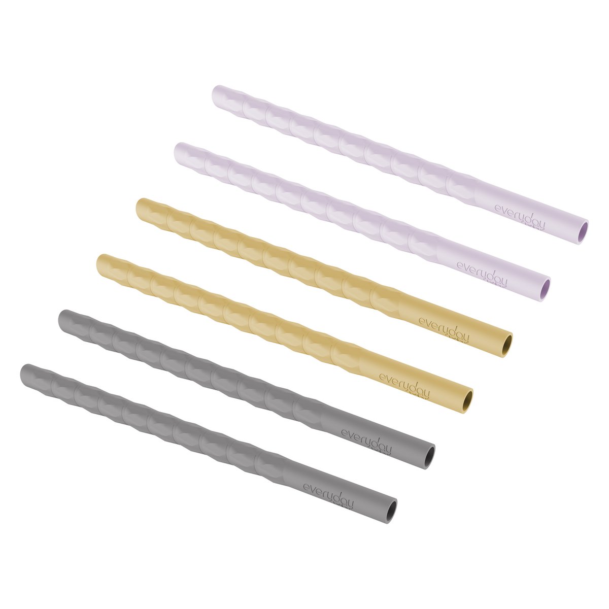 SILICONE MIX PAGLIA LILLA/GRIGIO/GIALLO