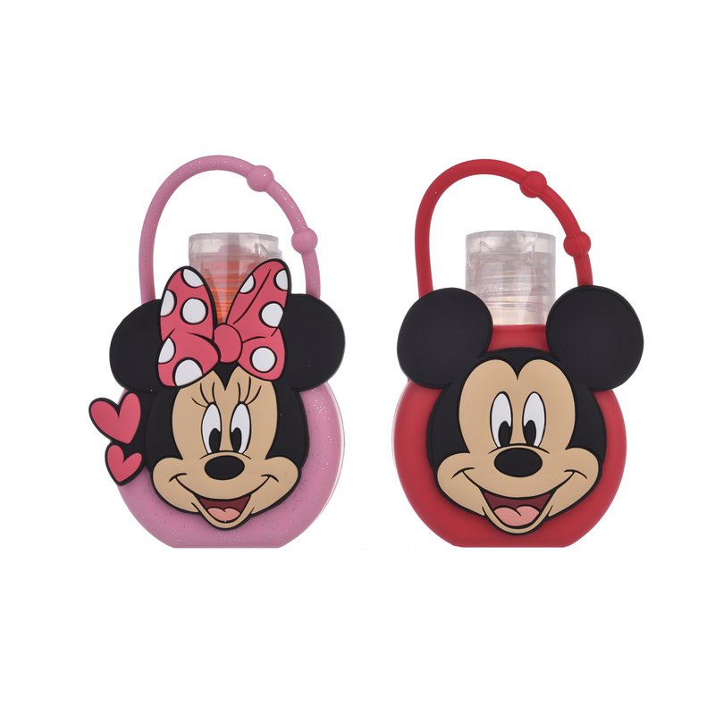 Mickey & Minnie Handreinigungsgel mit Silikonhülle – 35 ml