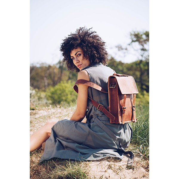 Vaya Leather Backpack 14 "