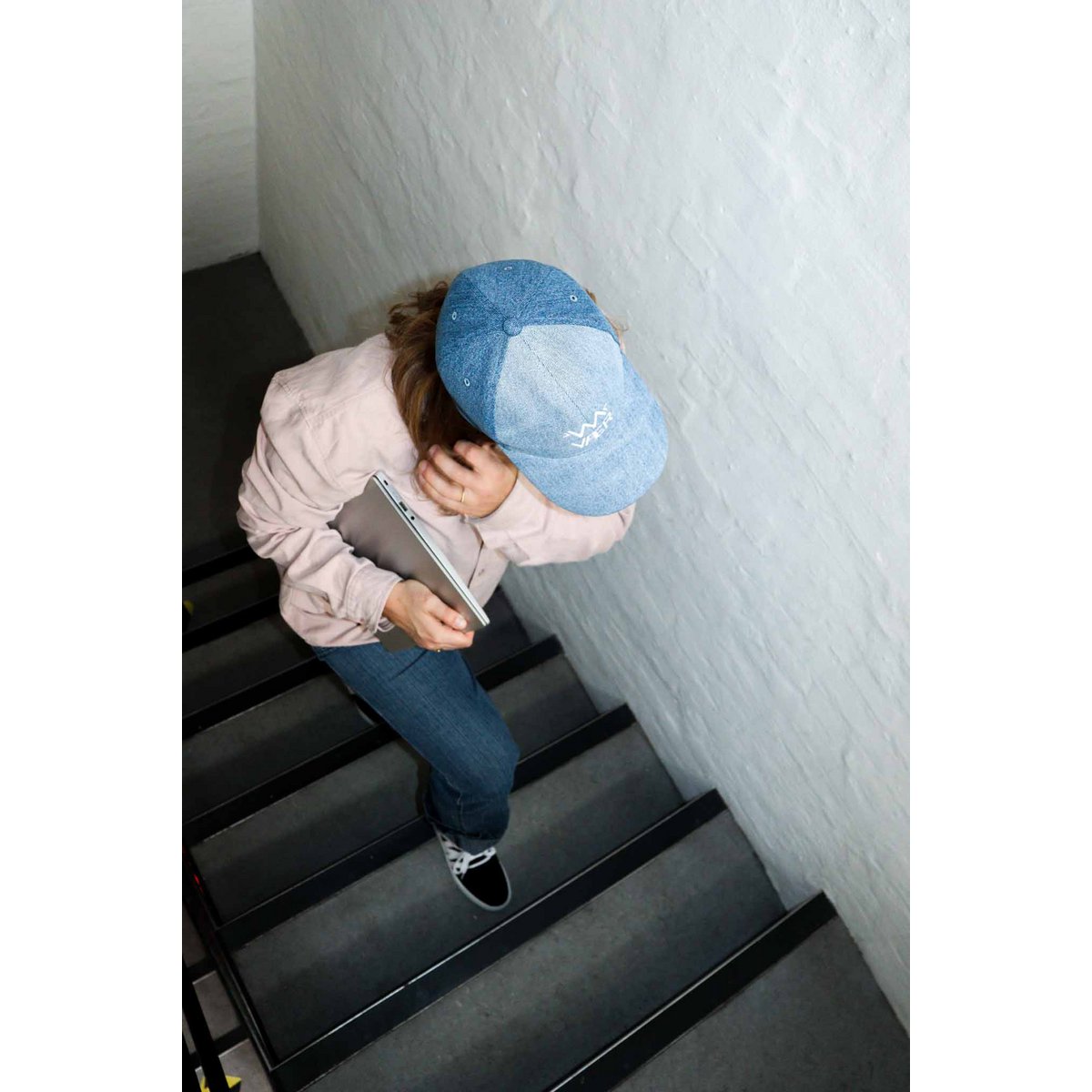 Whirl - Upcycled denim kasket
