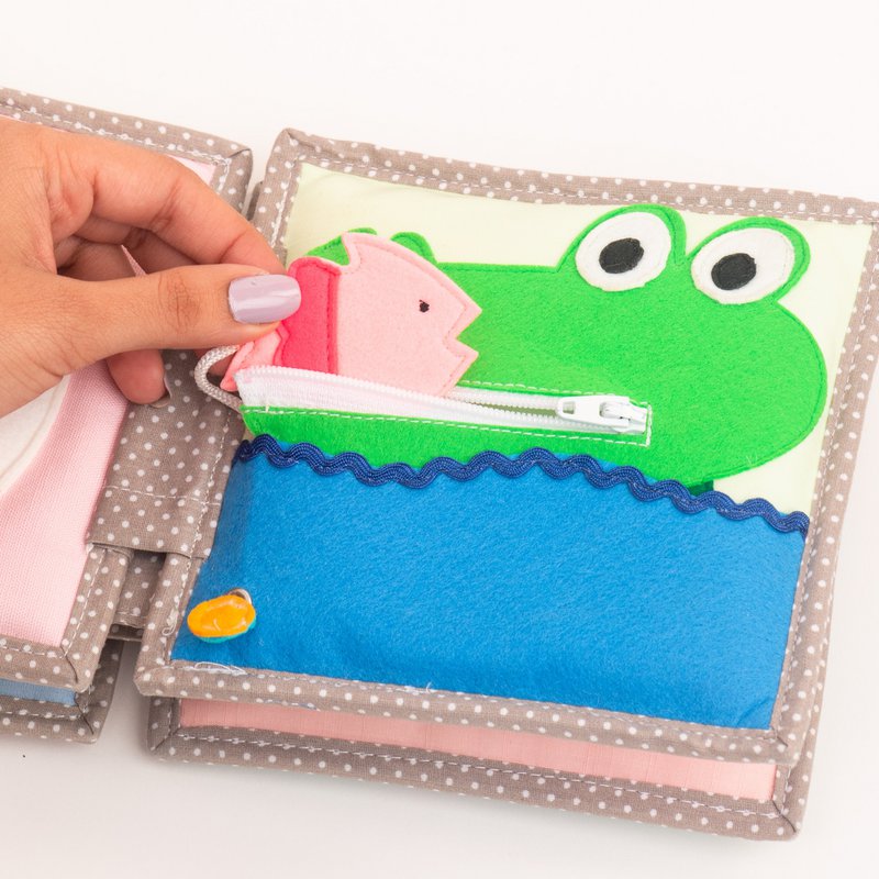 Peek-a-Boo – Mini libro tranquillo di 6 pagine