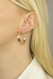 Boucles d'oreilles fleurs