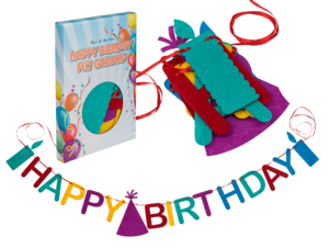 Vilten slinger, Gefeliciteerd,