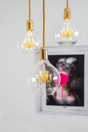 Gold King Edison Pendelleuchte