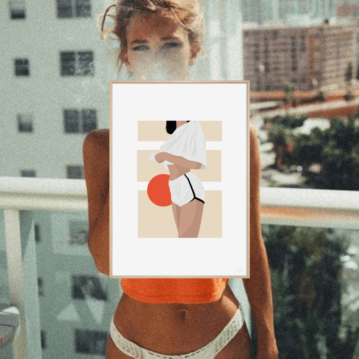 Poster "Alice Noon" - A4 & 30x40cm - Art print