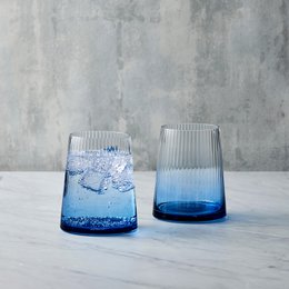 Set of 2 Empire Blue DOF Tumblers