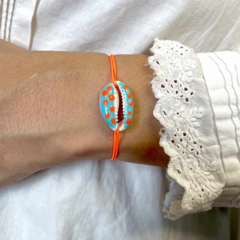 Polka Dot schelp armband