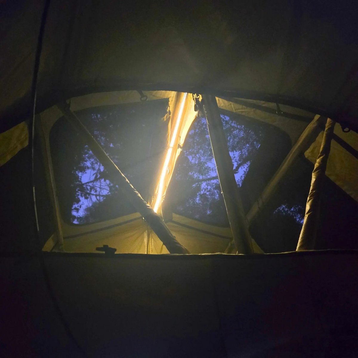 Tienda de campaña con techo para camping con tira LED - Flexible 1,3 M - Resistente al agua