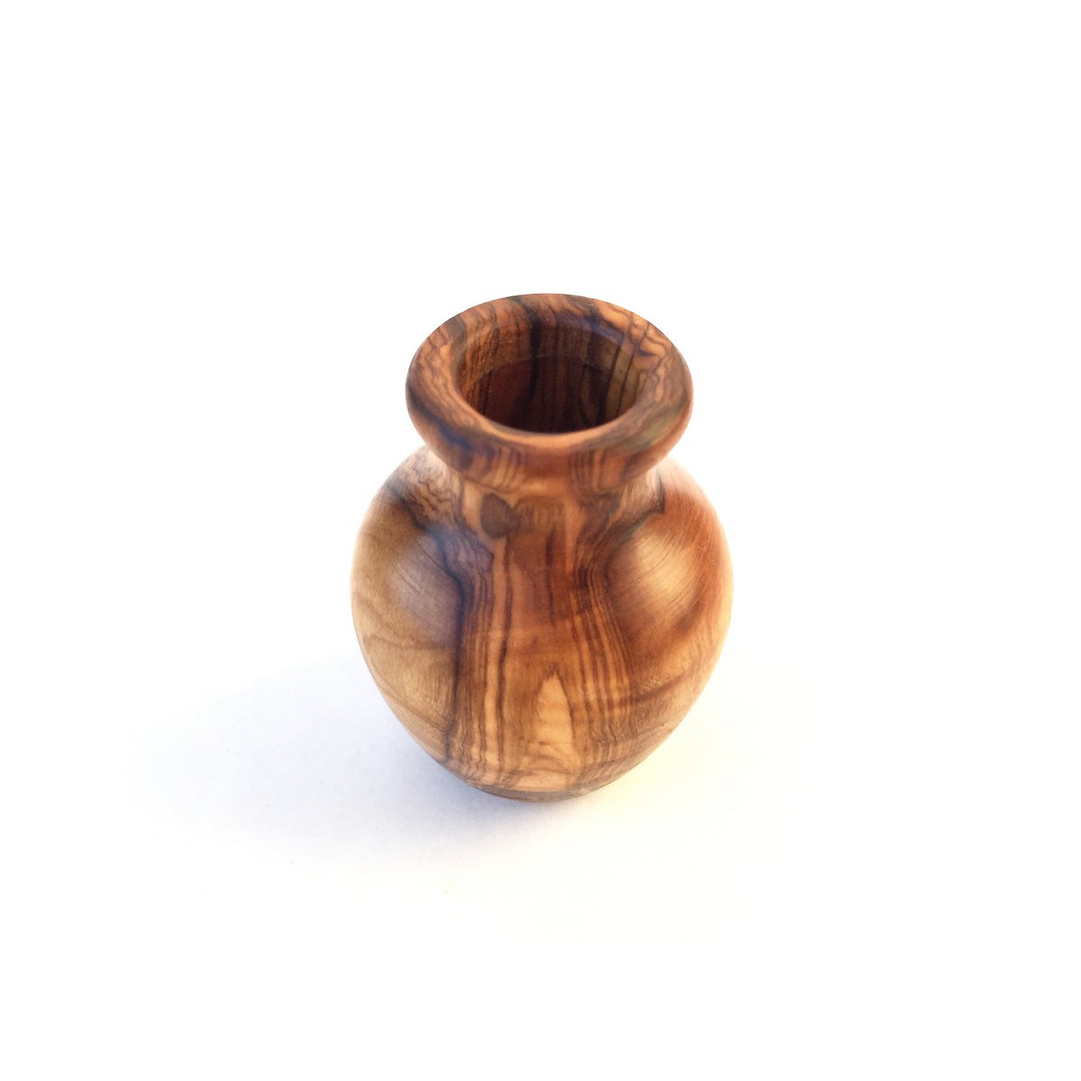 Tandstikkerholder "Vase" Tandstikkedispenser lavet af oliventræ
