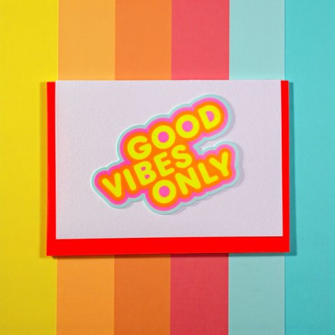 Sunset Strip Cards * Good Vibes Only