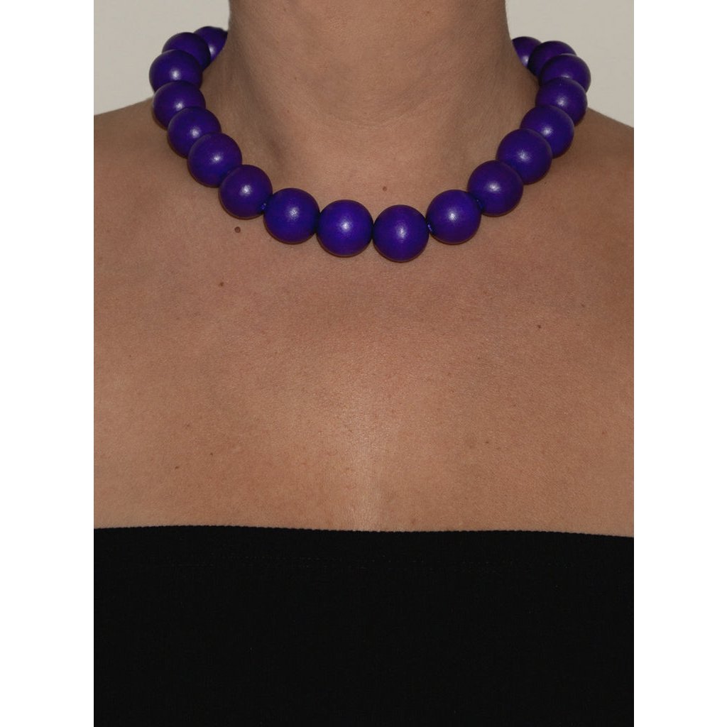 Posie Bold Necklace | Purple