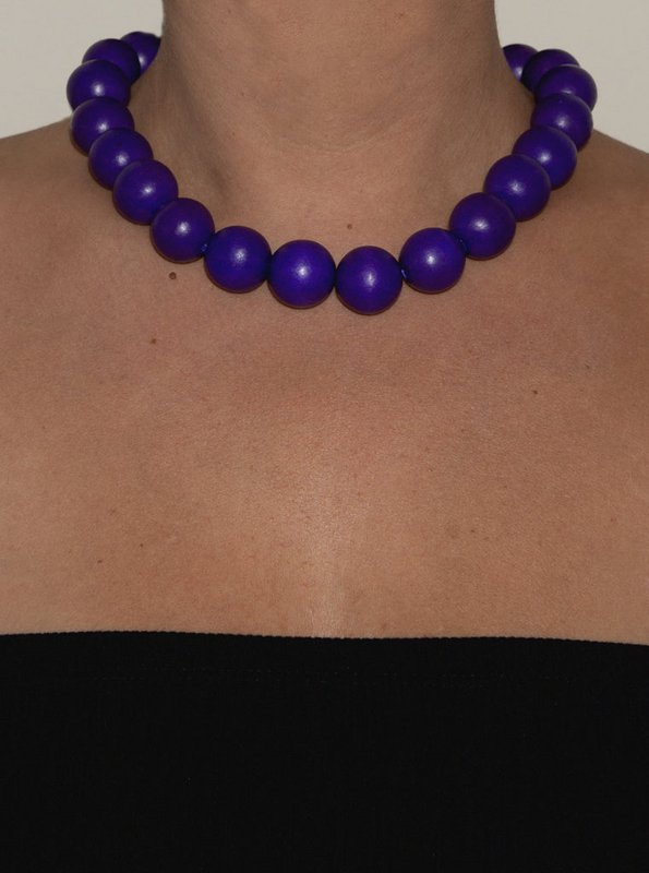 Posie Bold Necklace | Purple