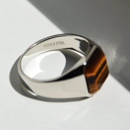 Ring HORUS TIGEREYE | 925 sølv