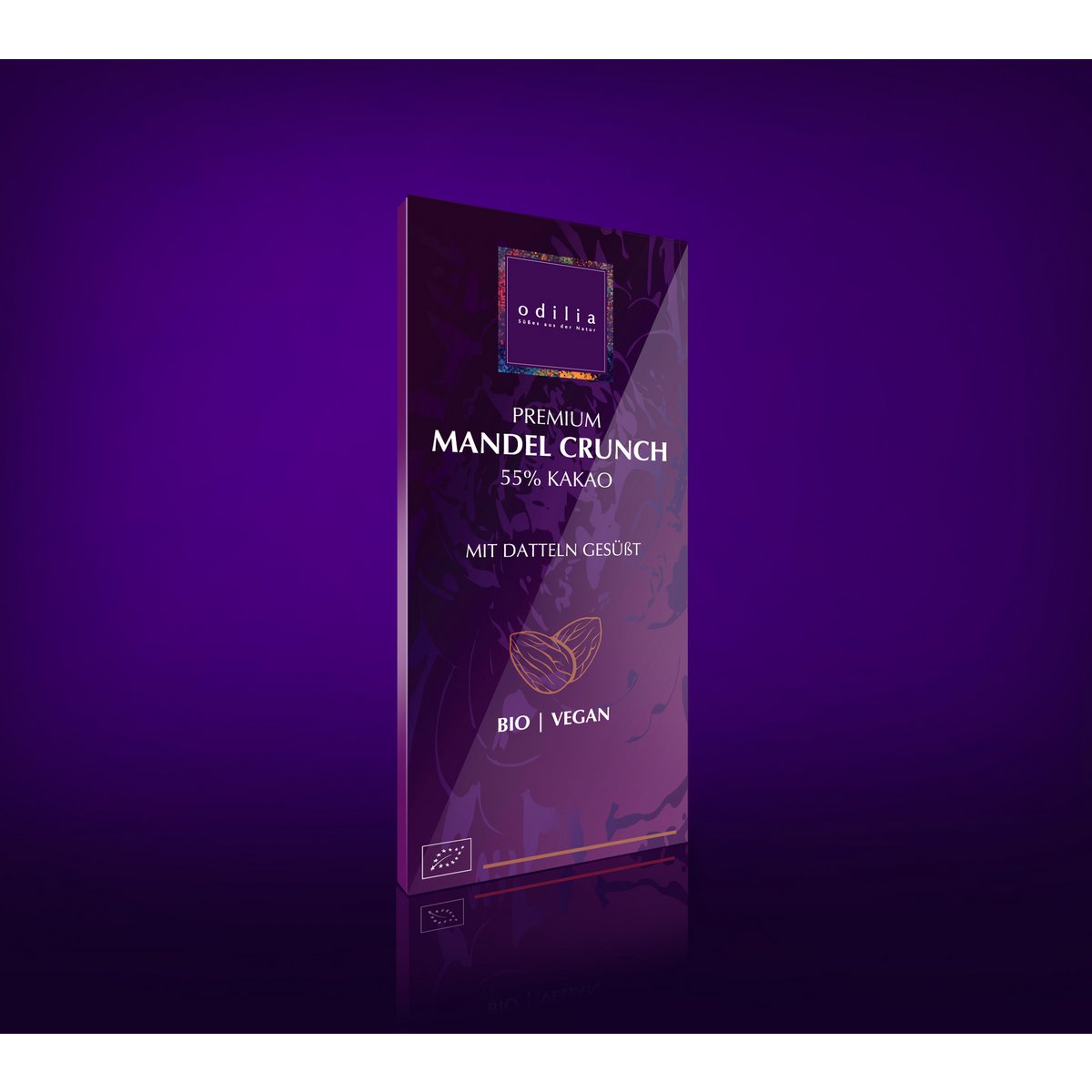 Organic Premium Almond Crunch Chocolate