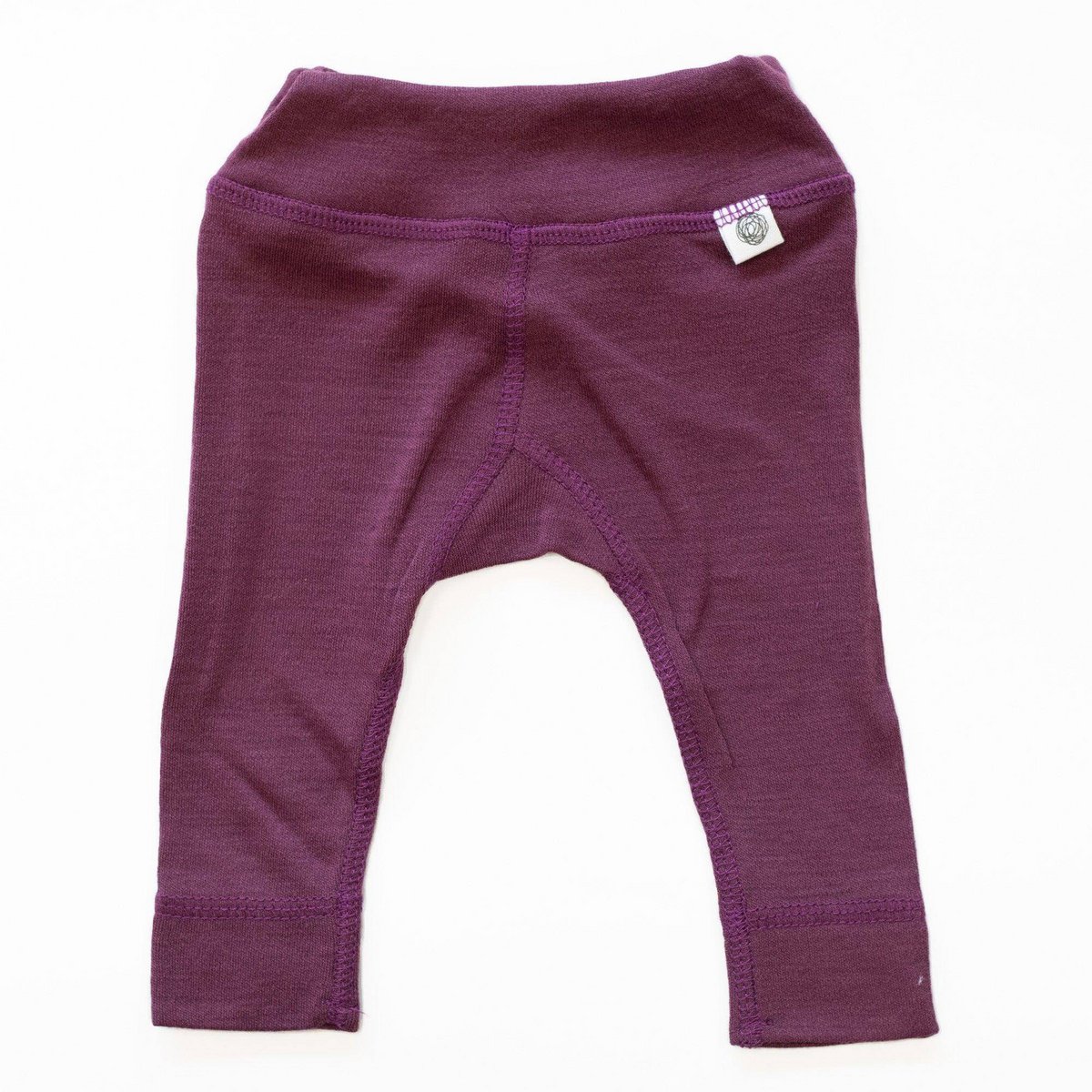 Woolen Baby pants - Merino wool - Crushed violets