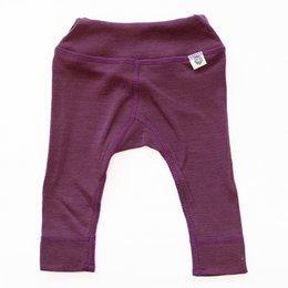 Woolen Baby pants - Merino wool - Crushed violets