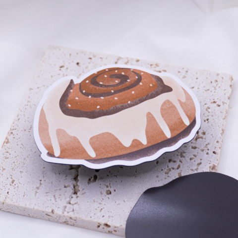 Magneet Kaneelbroodje Zweden Kanelbullar Koelkastmagneet - Verjaardag Varkensliefhebber