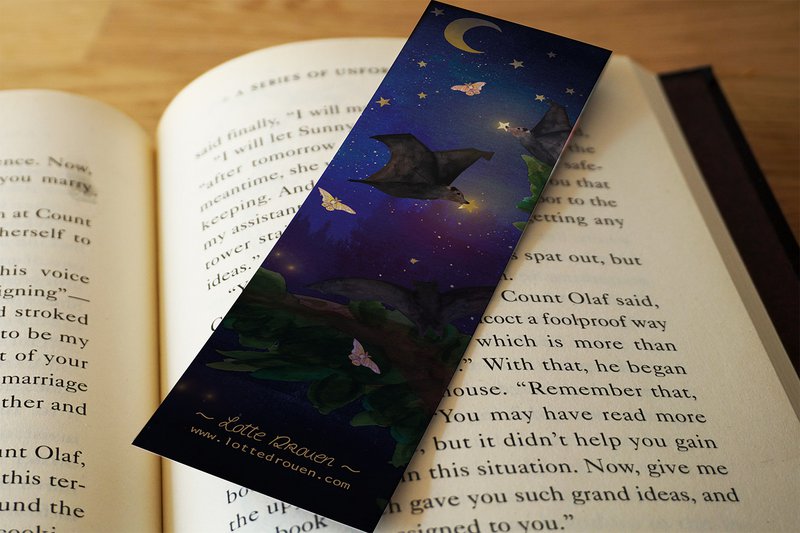 Bookmark Muisje who hangs stars
