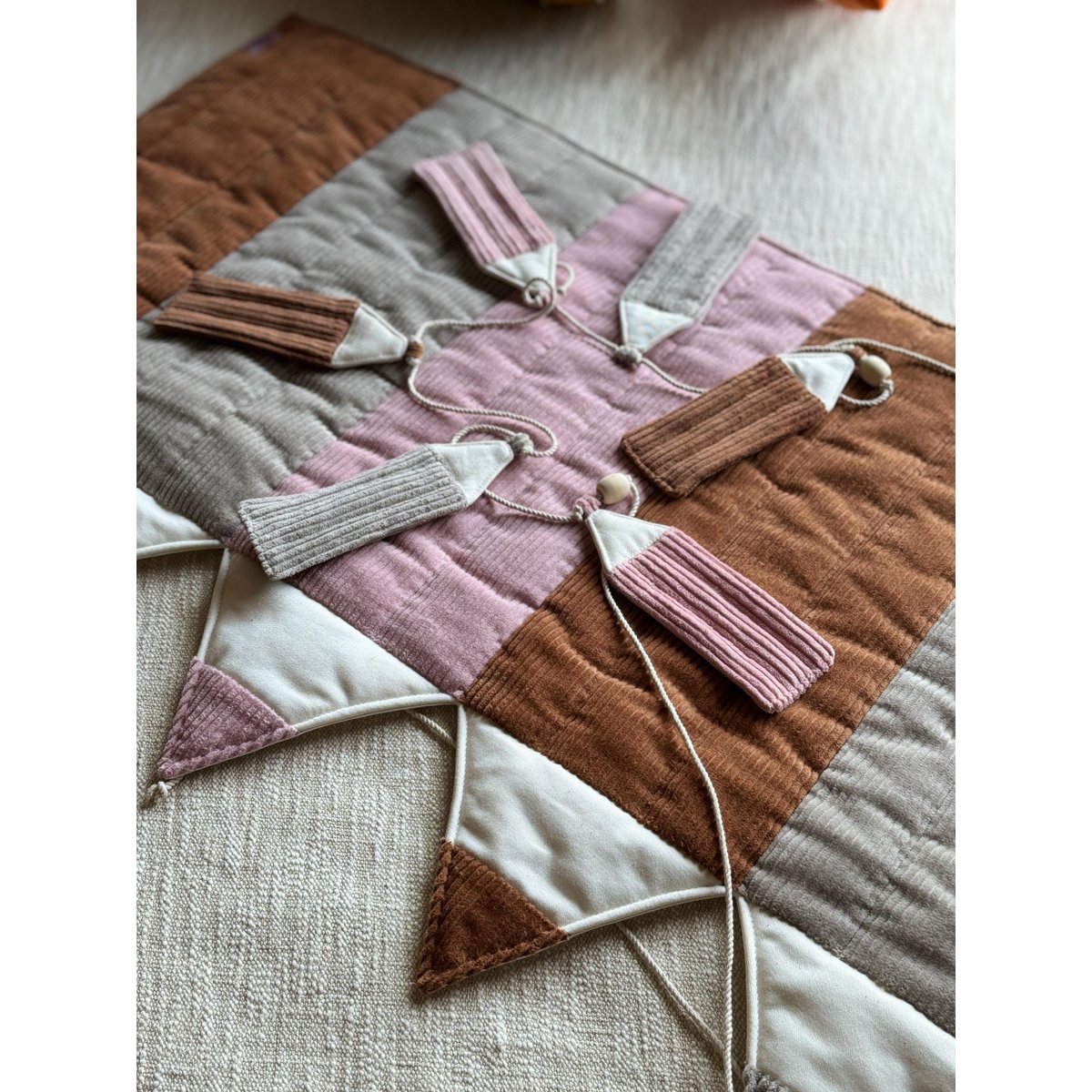 Buntstiftgirlande „Pastell“