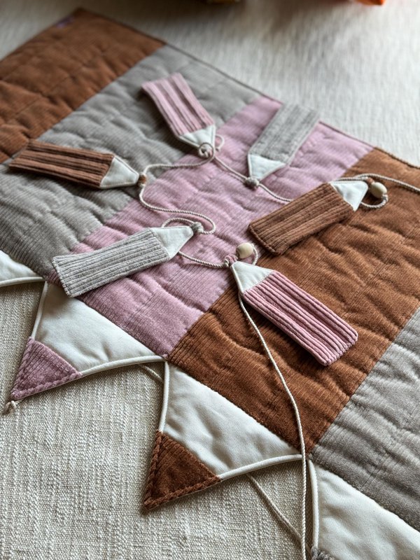 Buntstiftgirlande „Pastell“