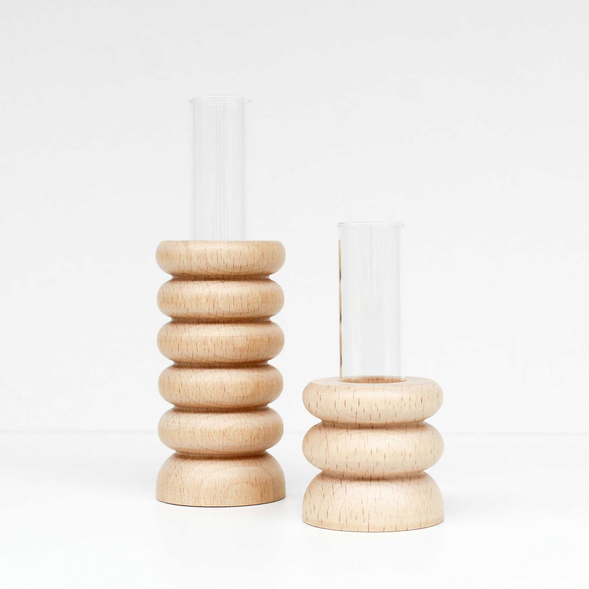 Totem Holzvase - Mittel Nº 1