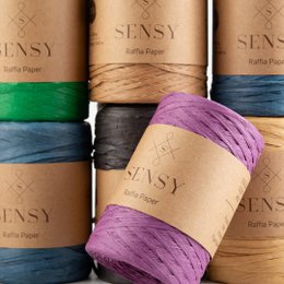 Sensy Premium 438 jardów %100 Papier Papier rafia