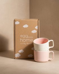 Breeze Party In/Out Stoneware Duo Set Mug 240ml Pink