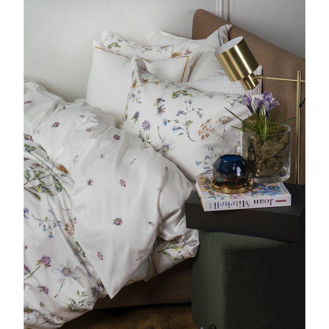 Sateen pillowcase Midsummer