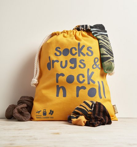 Wäschesack Socken Drugs & Rock'n'Roll