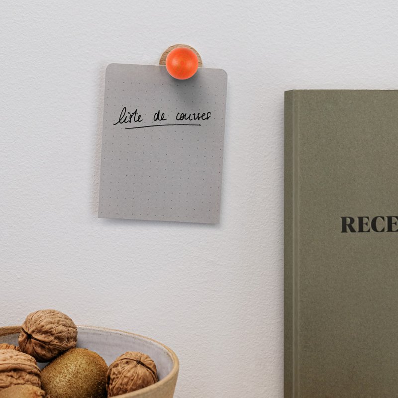 hop - memo holder with magnetic support - 4 colors