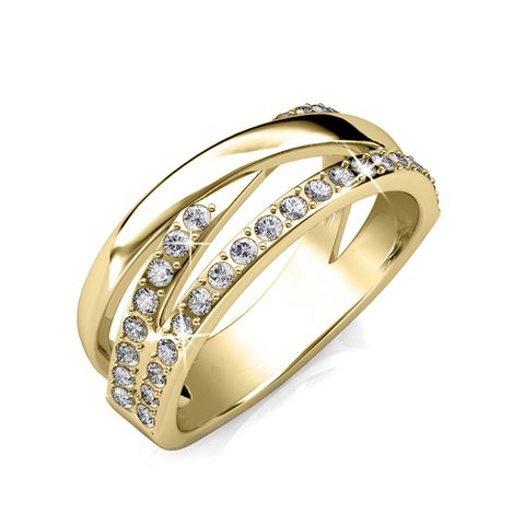 Kris Ring - Gold und Kristall
