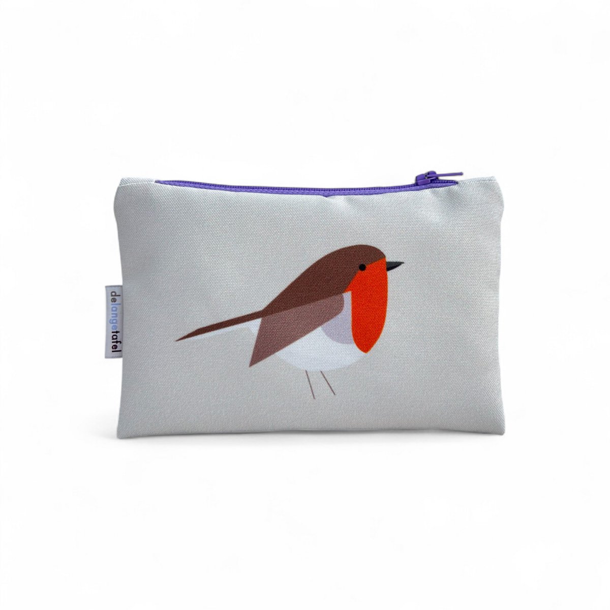 Pencil case small birds · robin
