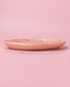 Speiseteller aus Steinzeug 28 cm – Blush