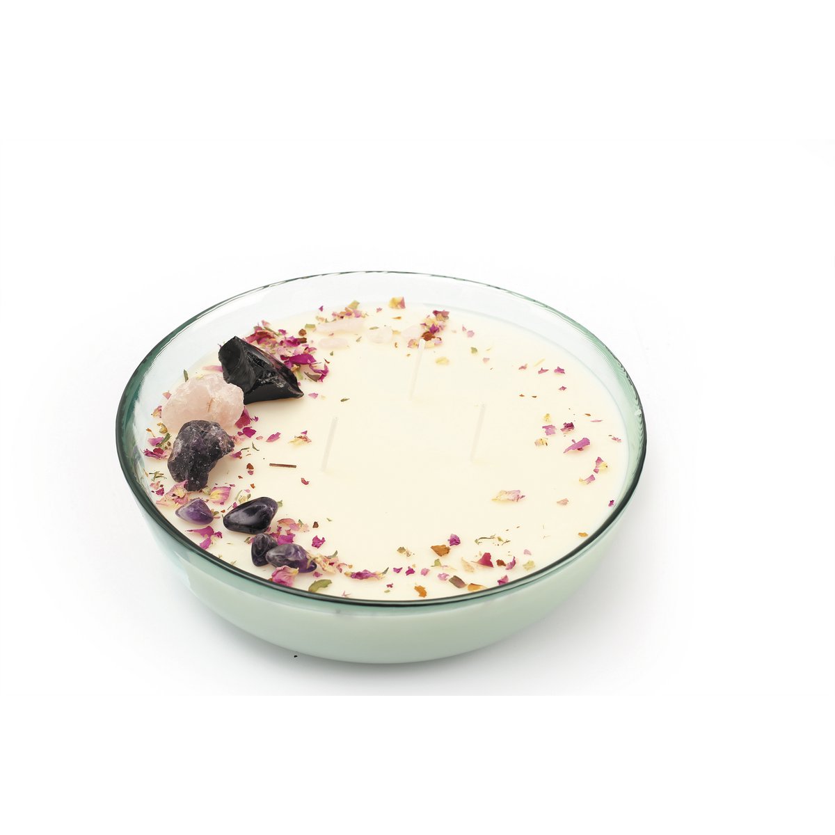 DIY LITHOTHERAPY CANDLE SET