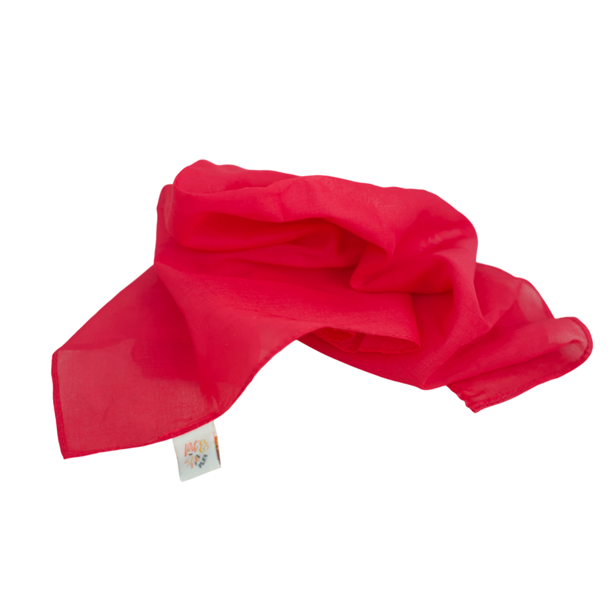 Speel katoen 48x48cm 1 PCS PlaySilk / Spieletuch