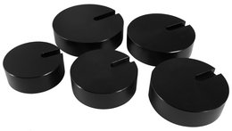 Druckstücke für Gehäuseschließer, 5 tlg., Ø 44 - 64 mm, Nr. CH-3038