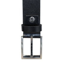 Leder Damengürtel oder Leder Herrengürtel mit Aufdruck Echtes Leder 4 cm breit