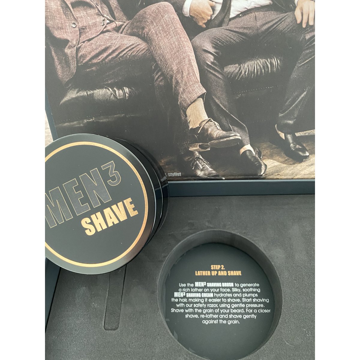 MEN³ SHAVING BOX