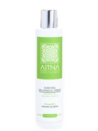 Aitna natural cosmetics shower gel til kvinder og mænd Siciliansk essens appelsinblomst, 200ml