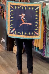Foulard Hornbill Nuit