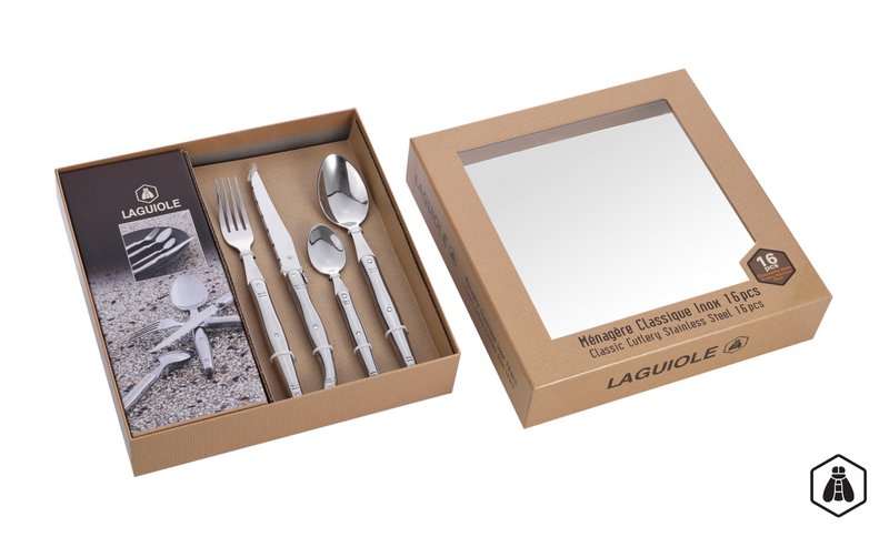 Ménagère inox 16 pièces