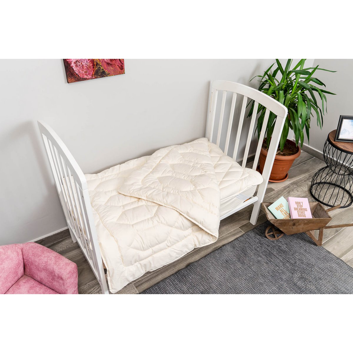 Couette en laine pour tout-petit