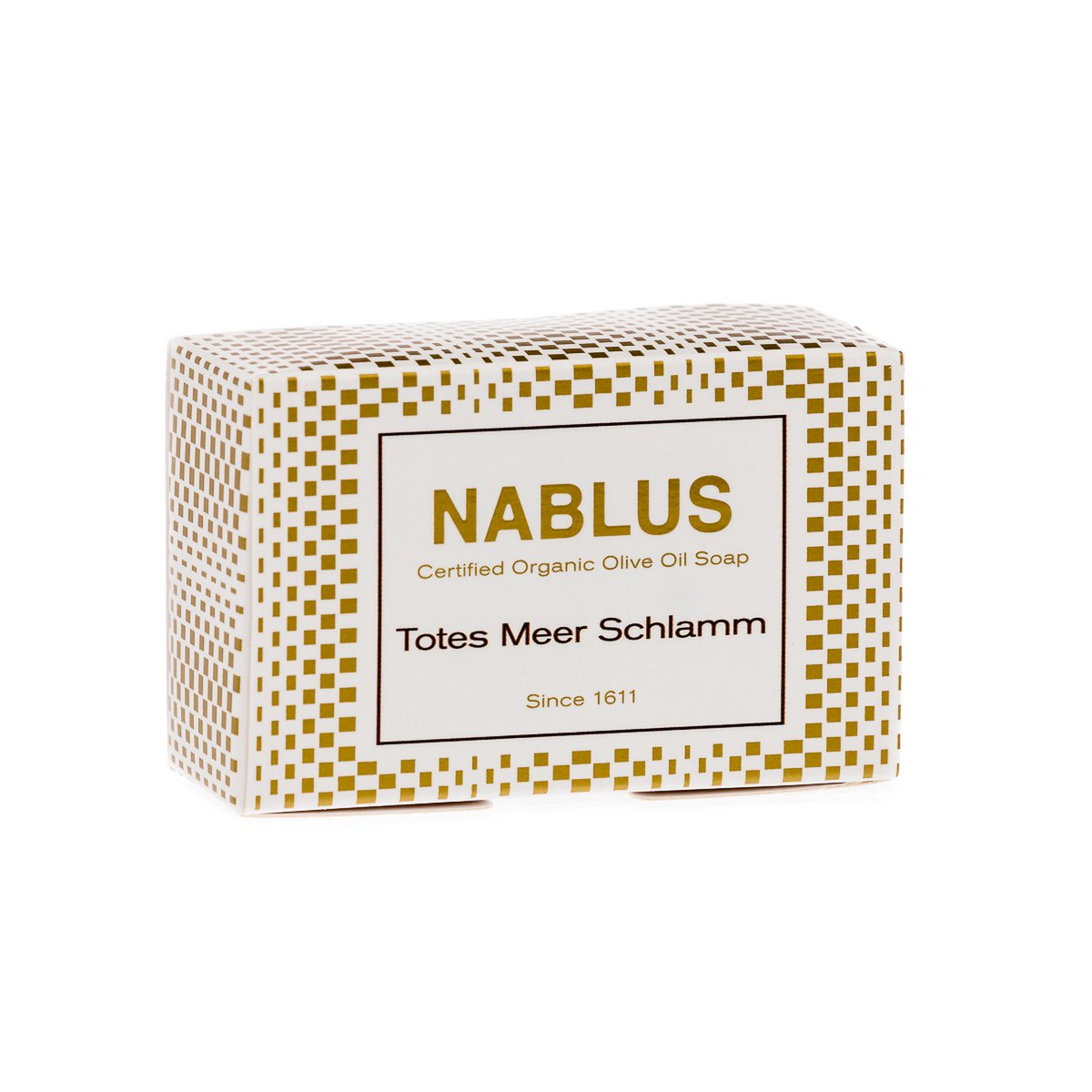 Jabón Nablus Jabón de aceite de oliva Barro del Mar Muerto, 100g