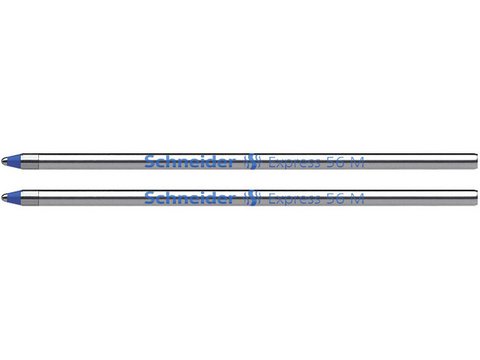 Refill Schneider Express 56 M blue, blister of 2 pcs.