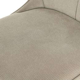 Chaise de salle à manger Giselle [lot de 2] [tissu lin]