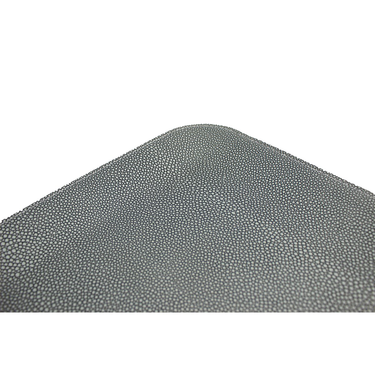 Tablette plate grande plateau de service en cuir synthétique en cuir bleu