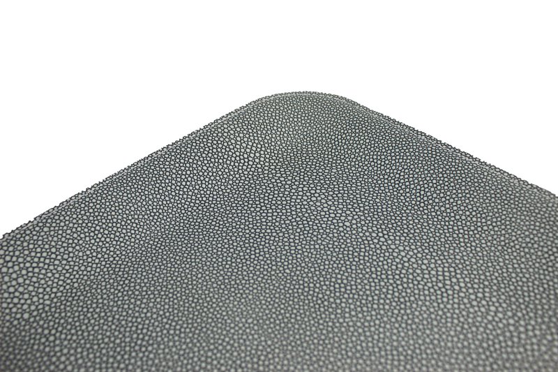 Tablette plate grande plateau de service en cuir synthétique en cuir bleu