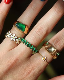 Ava - Eternity Ring Stack