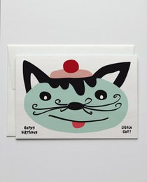 Geburtstagskarte Cat
